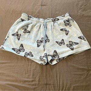 Celebrity pink butterfly shorts sz xl